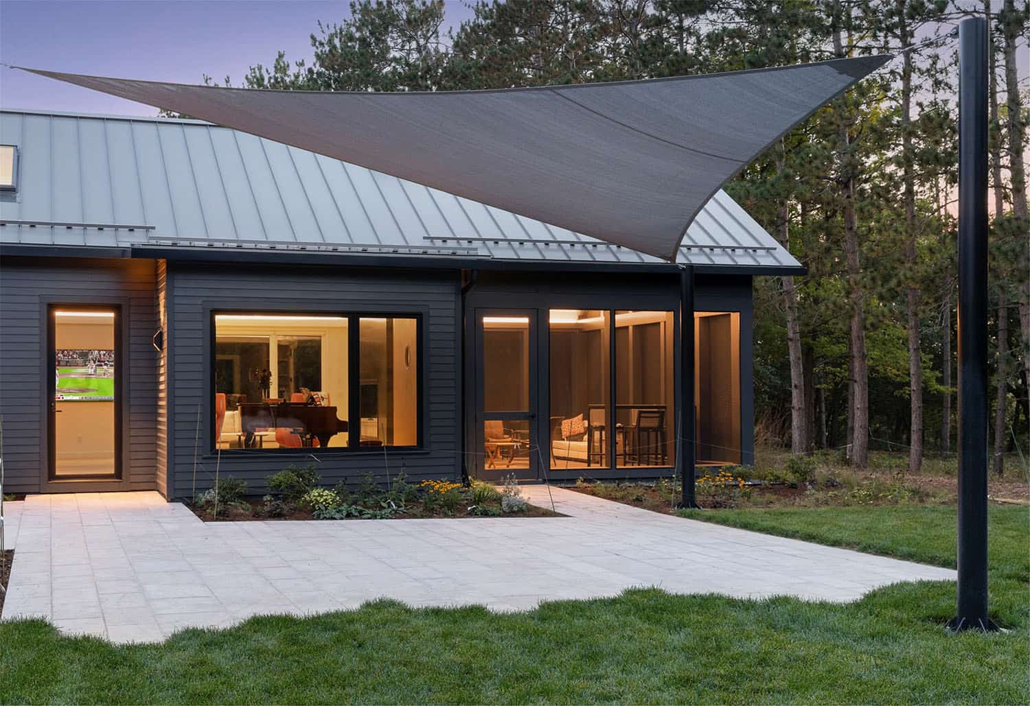 river house exterior