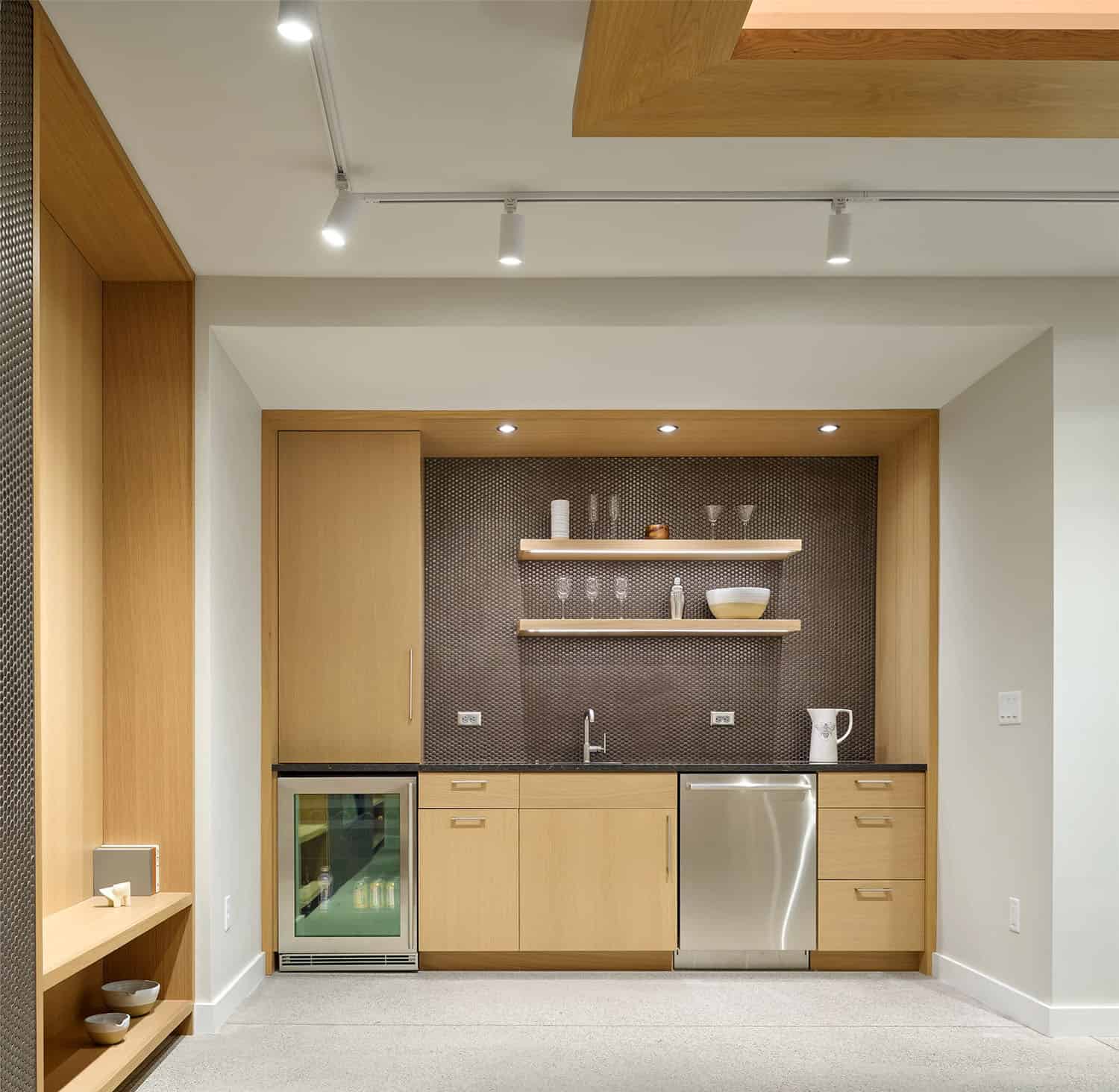 modern home bar