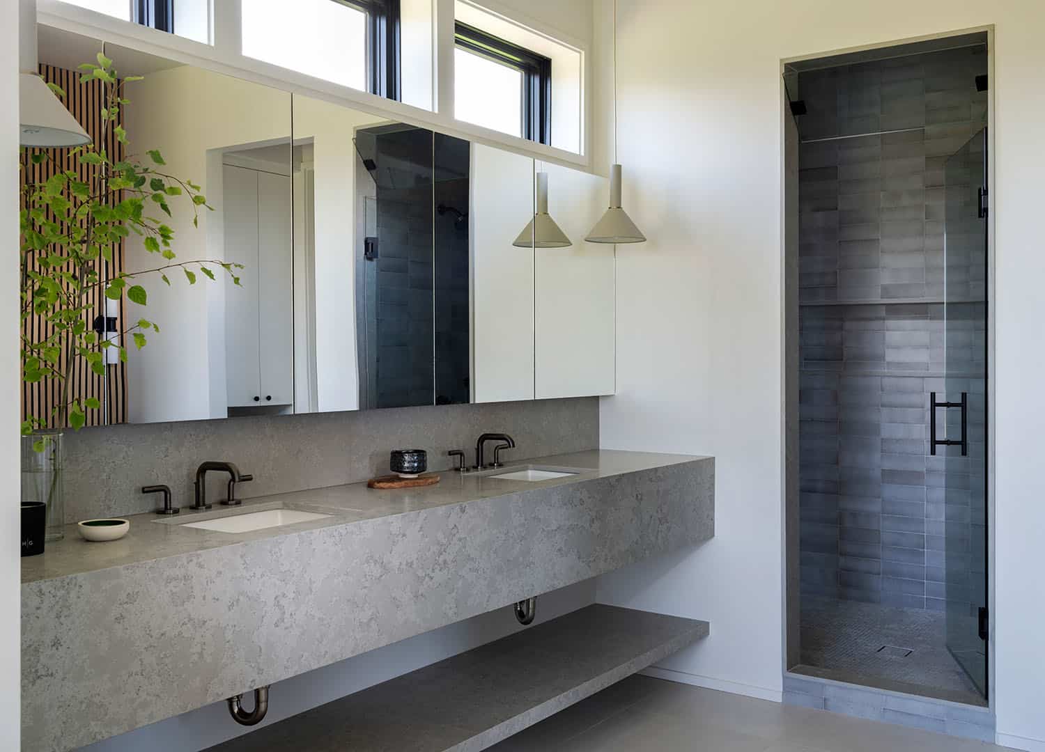 modern bathroom vanity