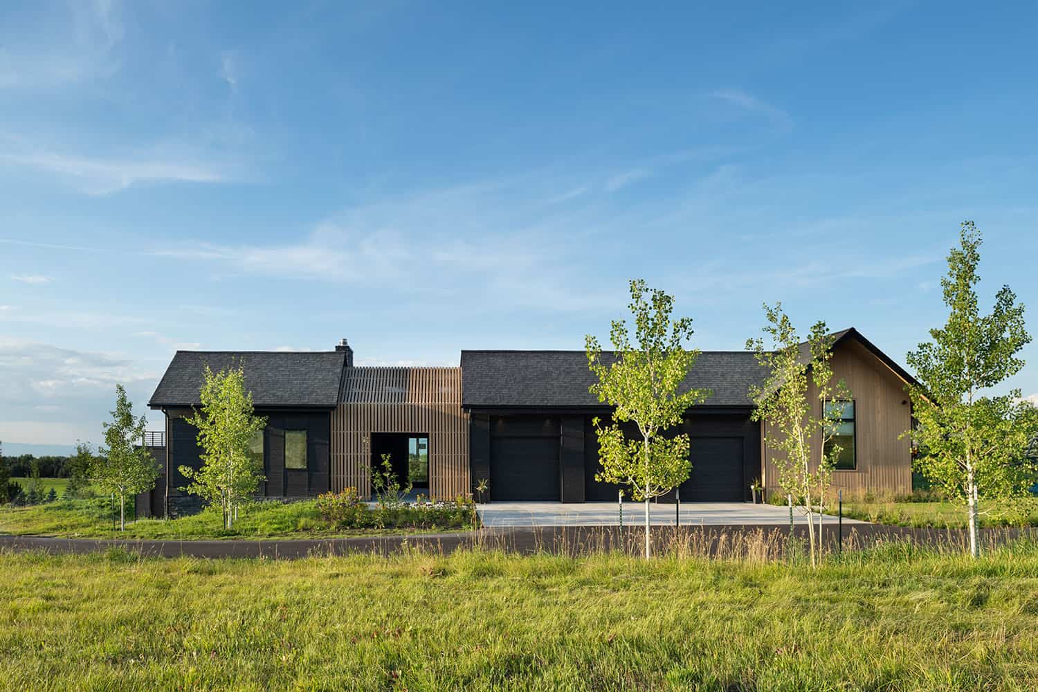 modern house exterior