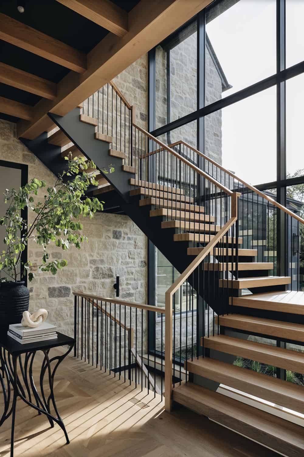 transitional staircase