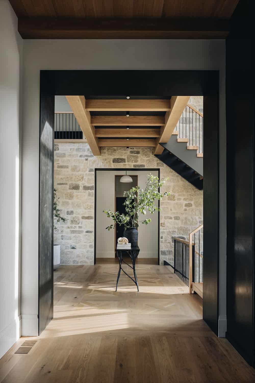 transitional hallway