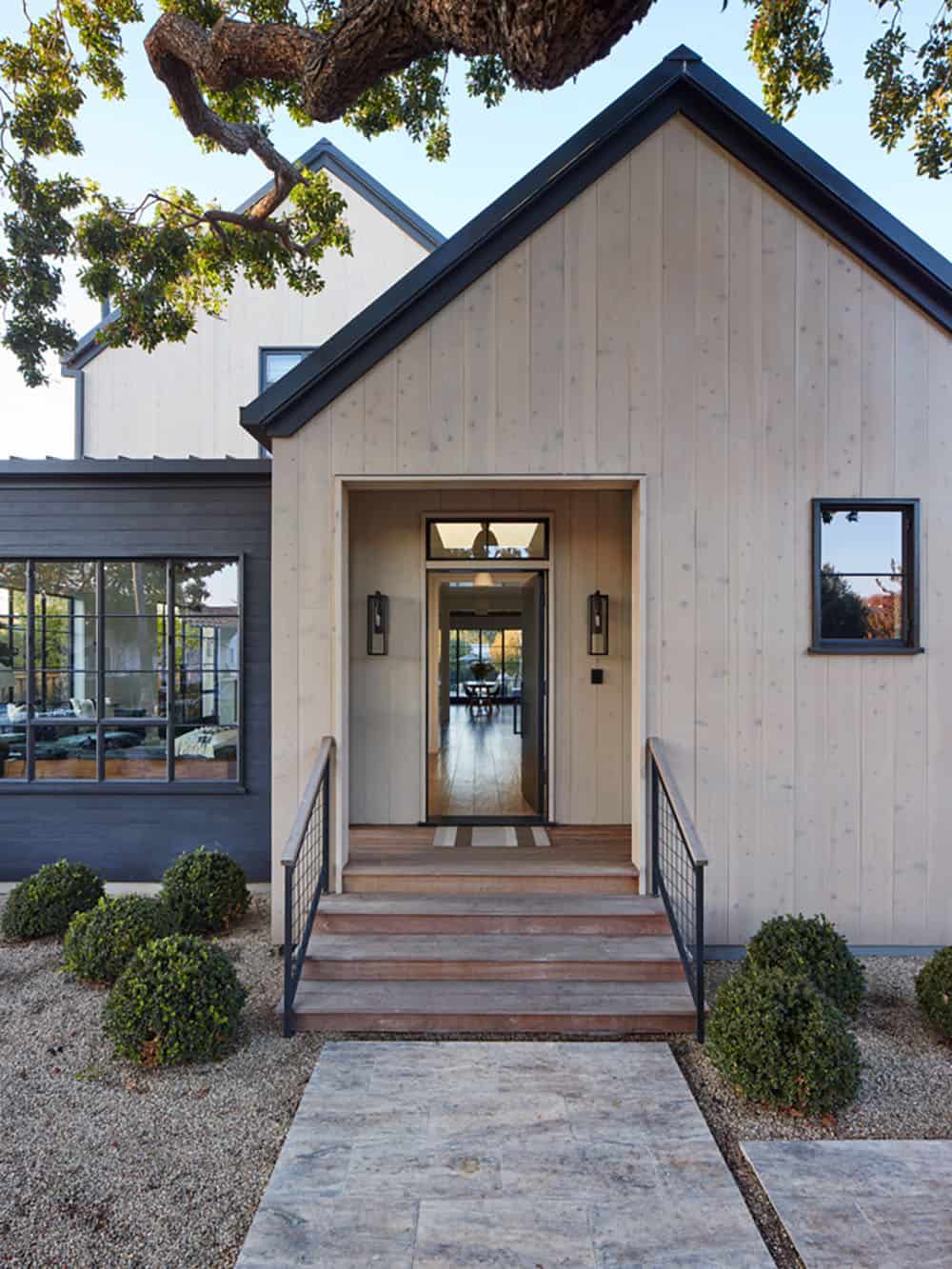 urban farmhouse exterior entry