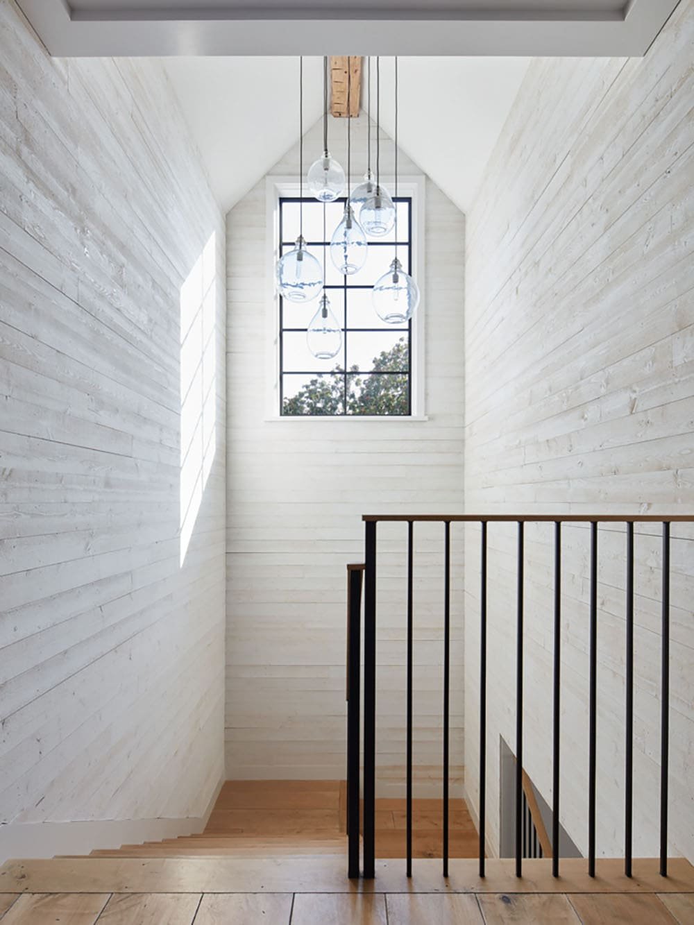 urban farmhouse staircase