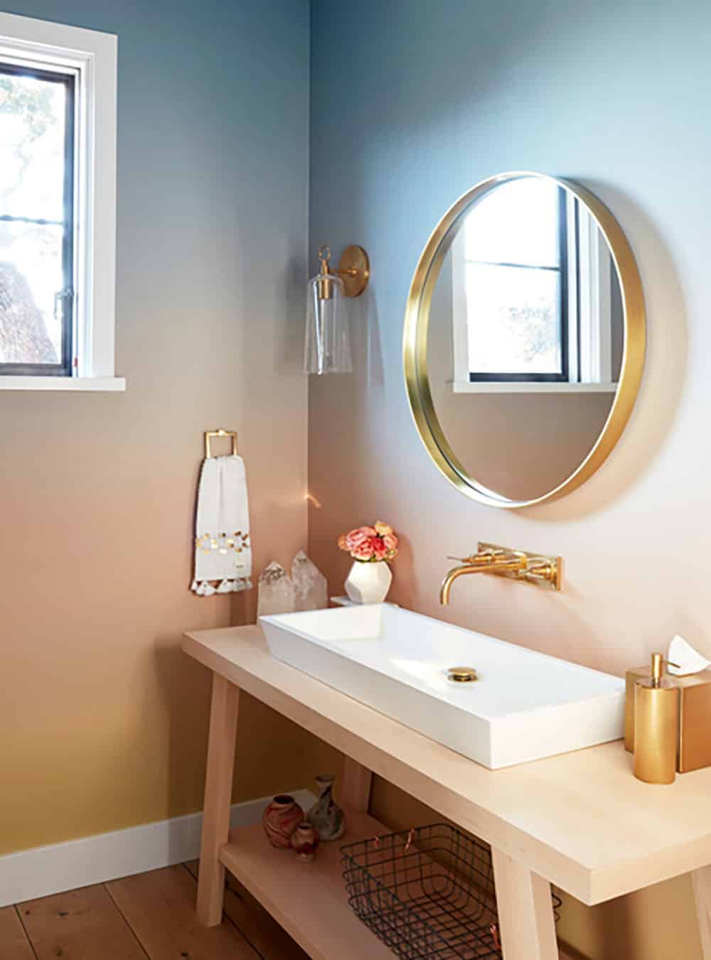 urban farmhouse bathroom