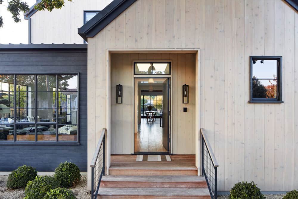 urban farmhouse exterior entry