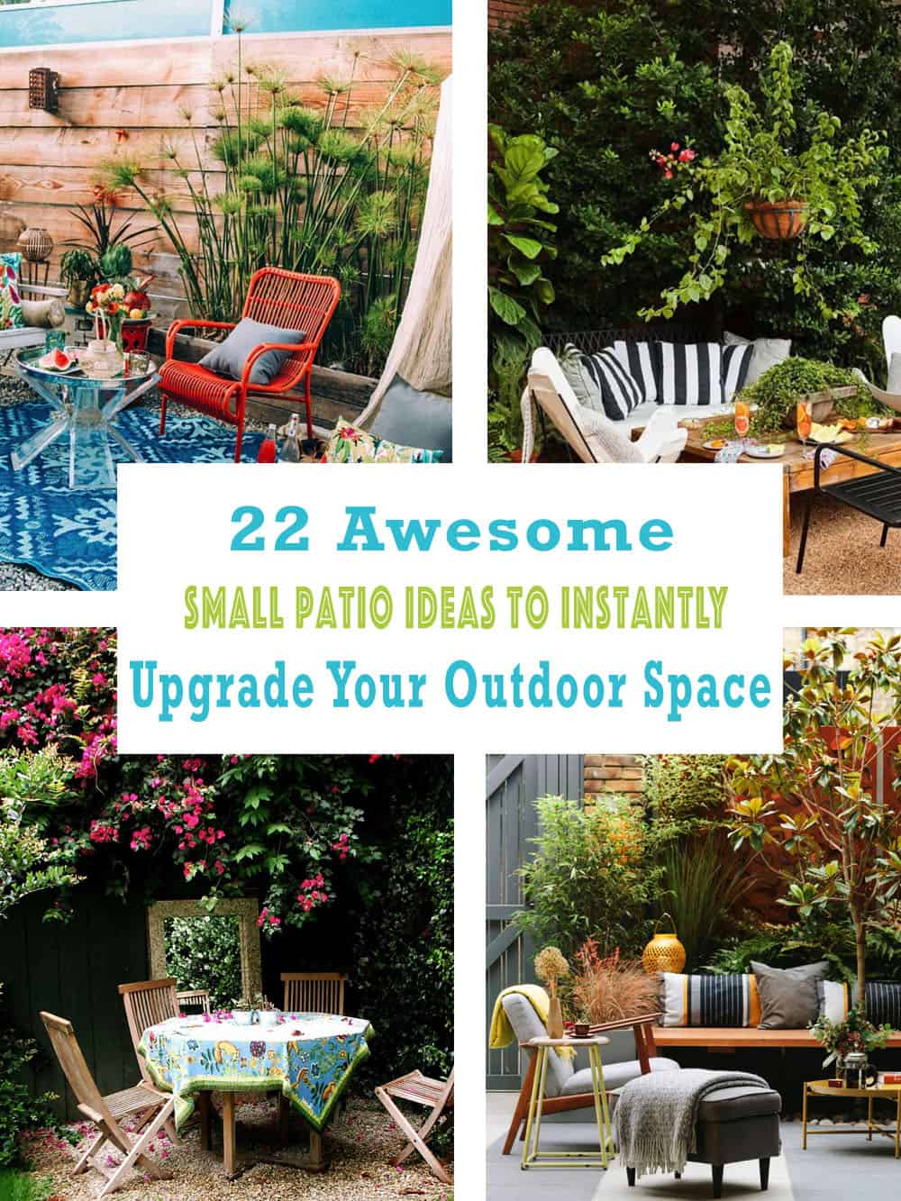 Awesome Small Patio Ideas Oudoor Living