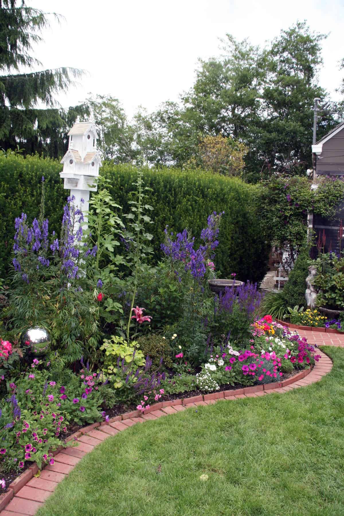 curved brick garden edging