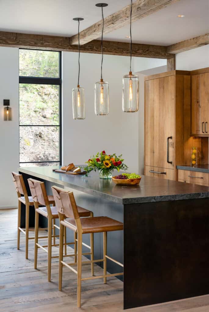 Step into a dreamy Idaho mountain home designed to harmonize with nature