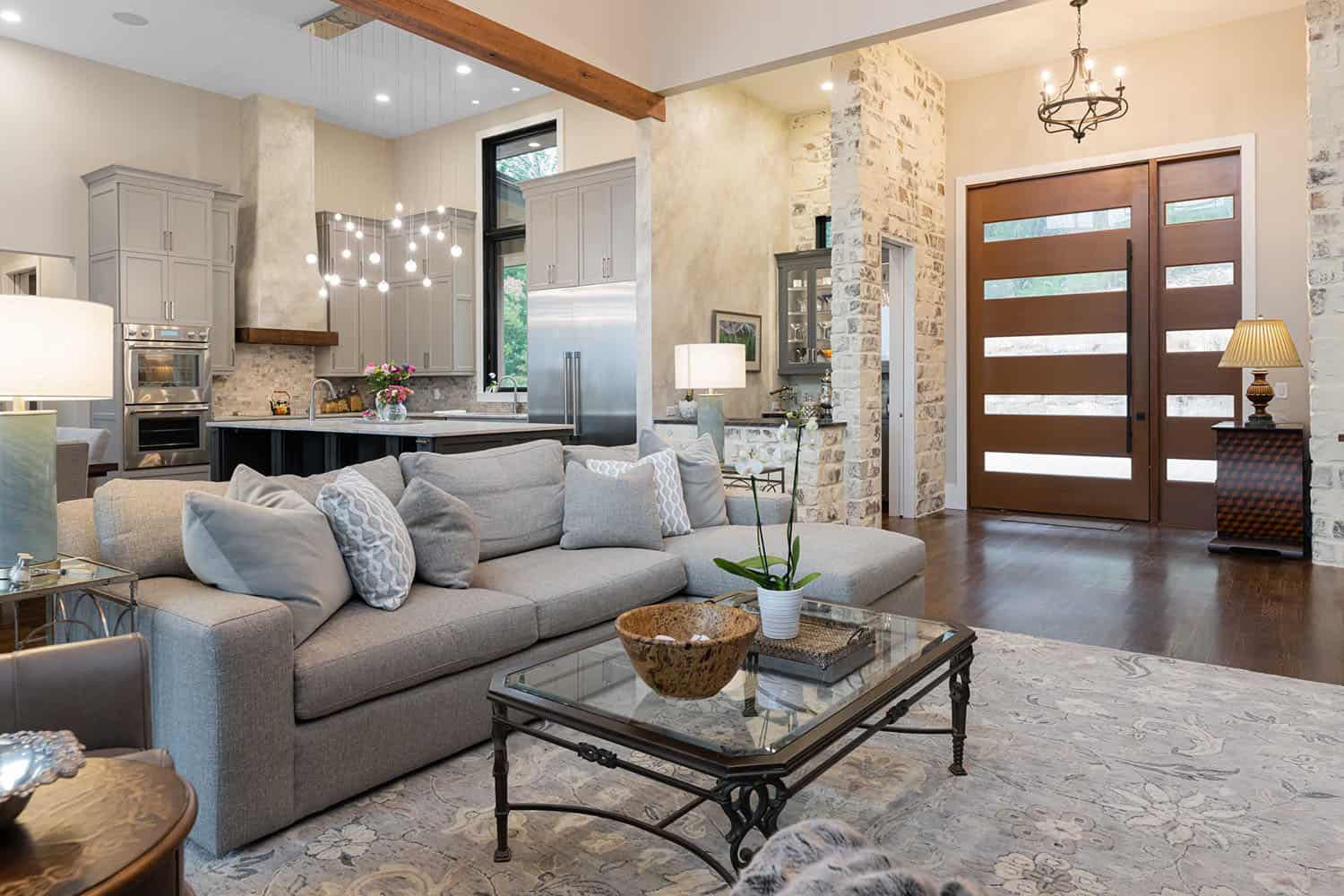 contemporary living room 