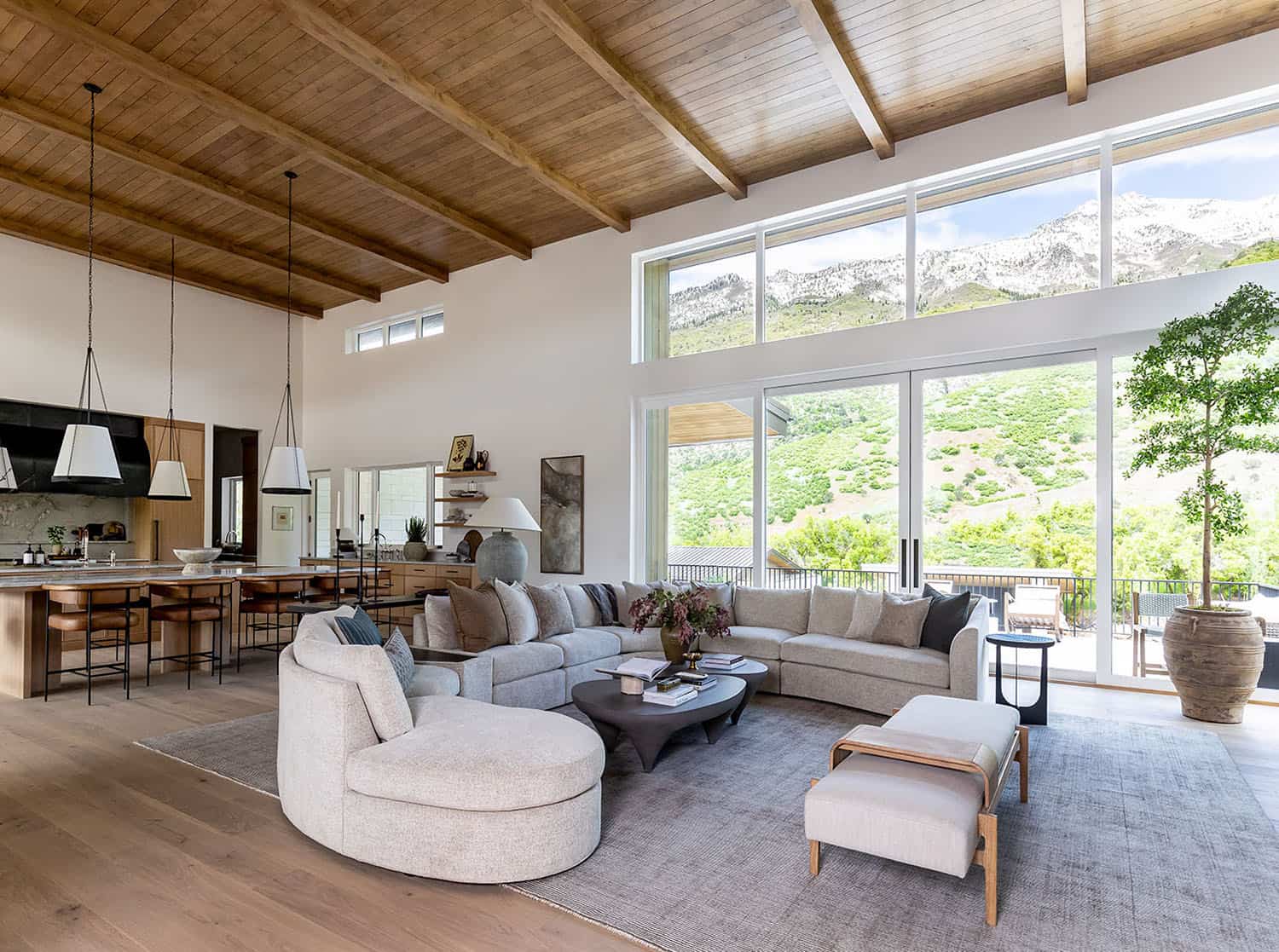 contemporary living room