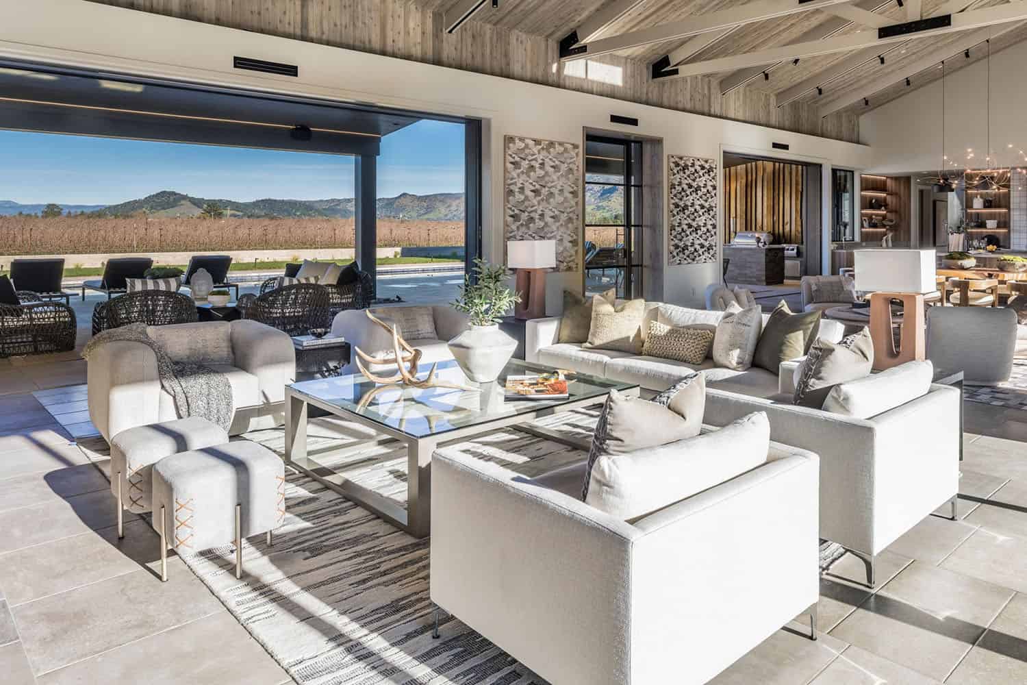 contemporary great room