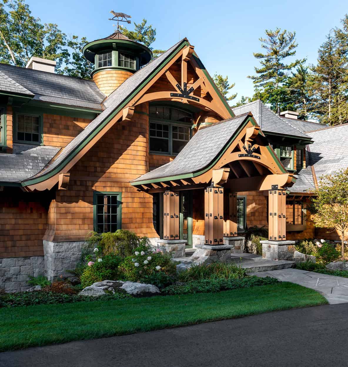 lake house exterior