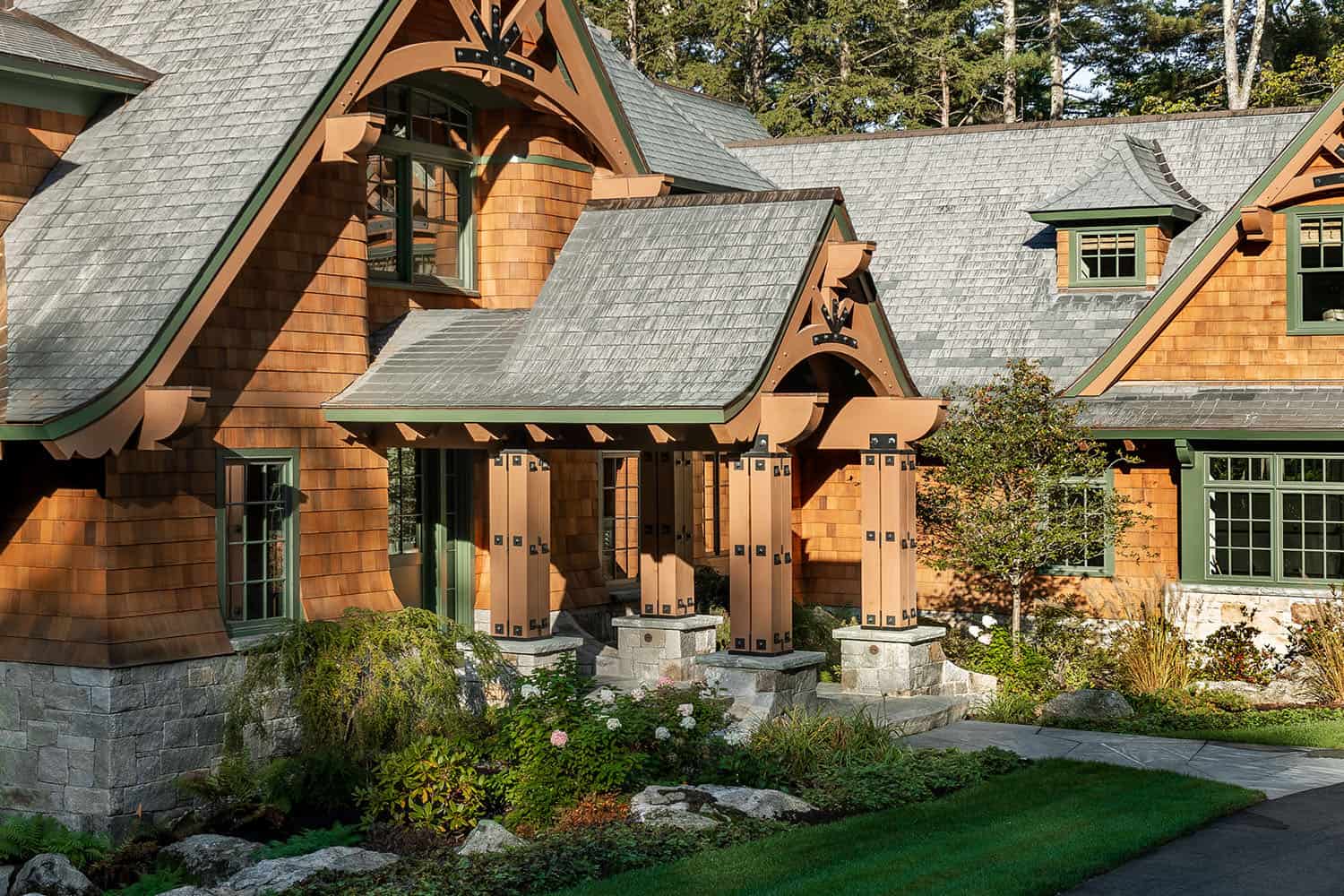 lake house exterior