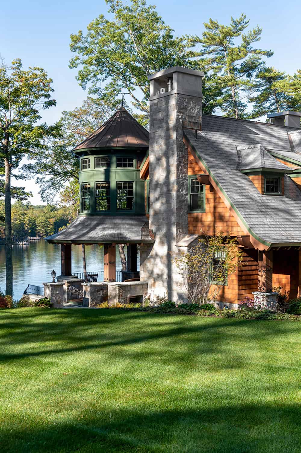 lake house exterior