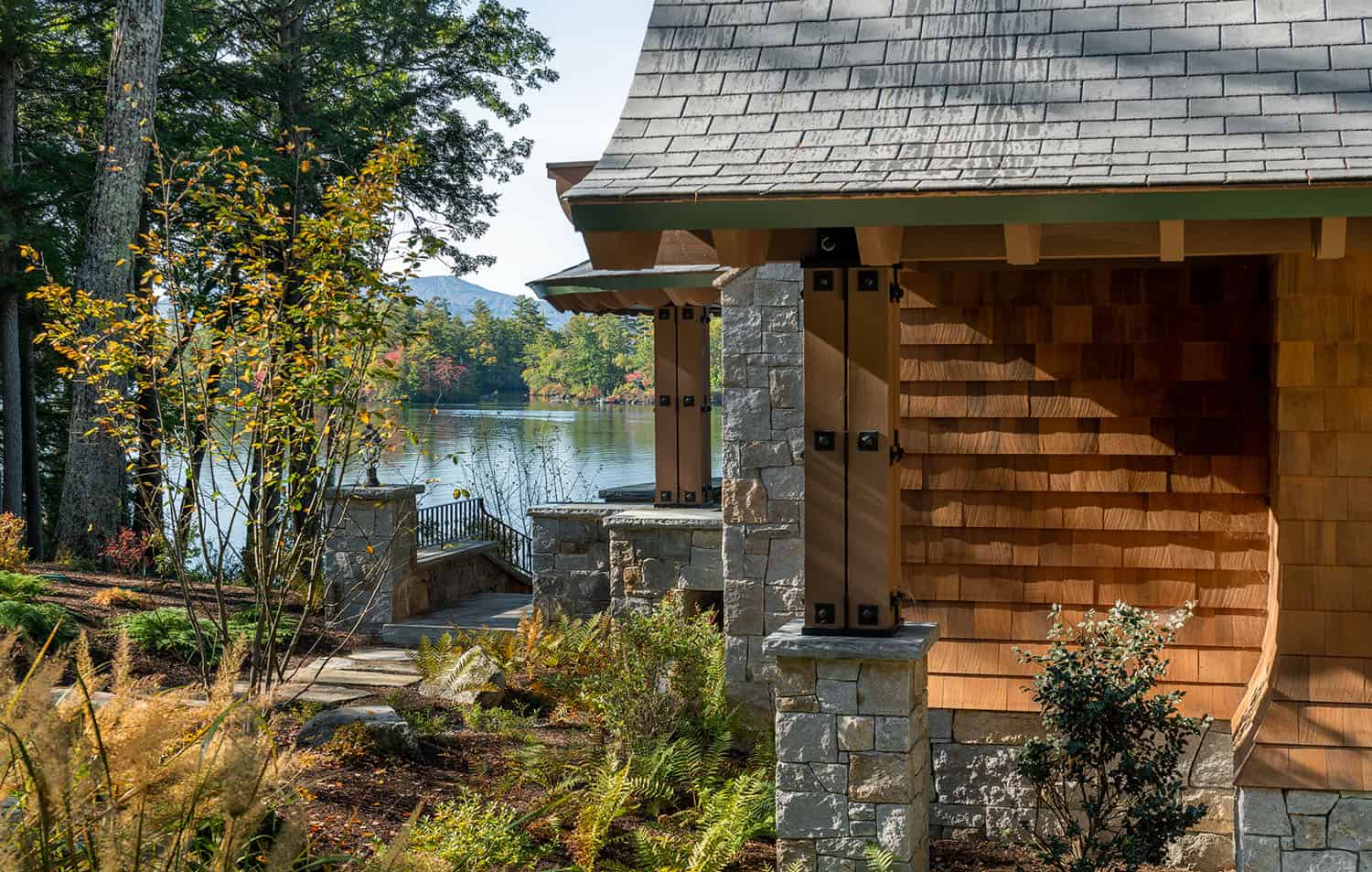 lake house exterior