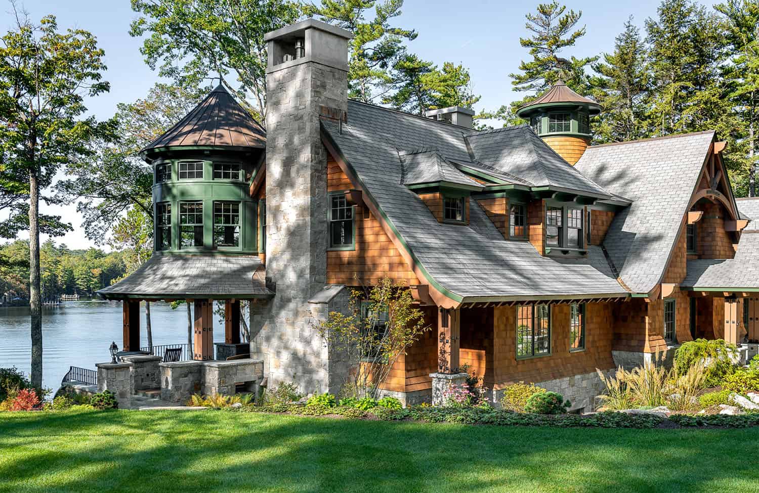 lake house exterior