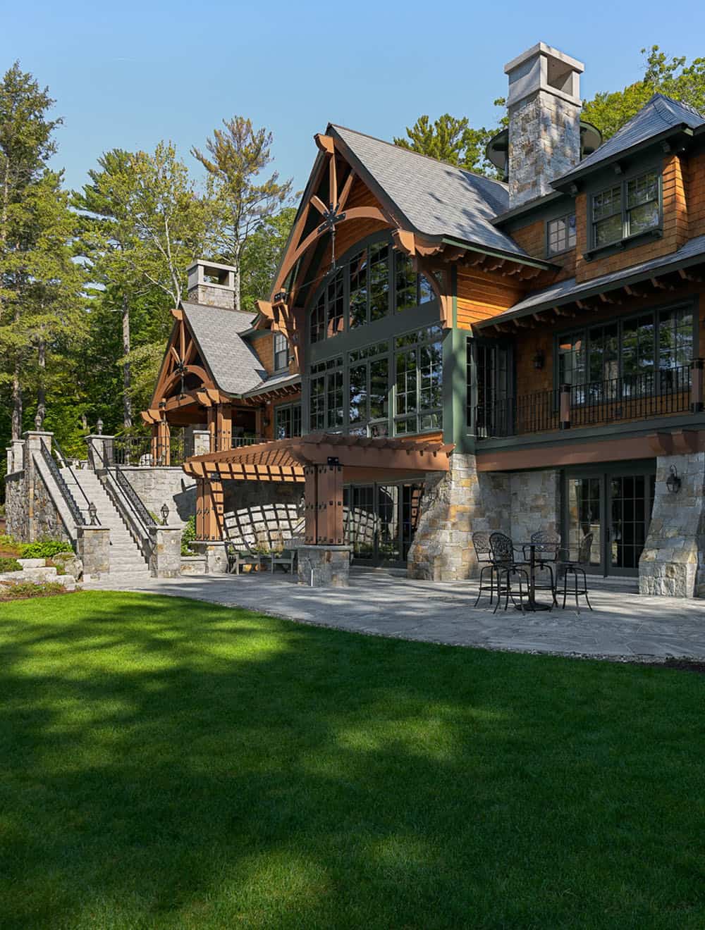lake house exterior