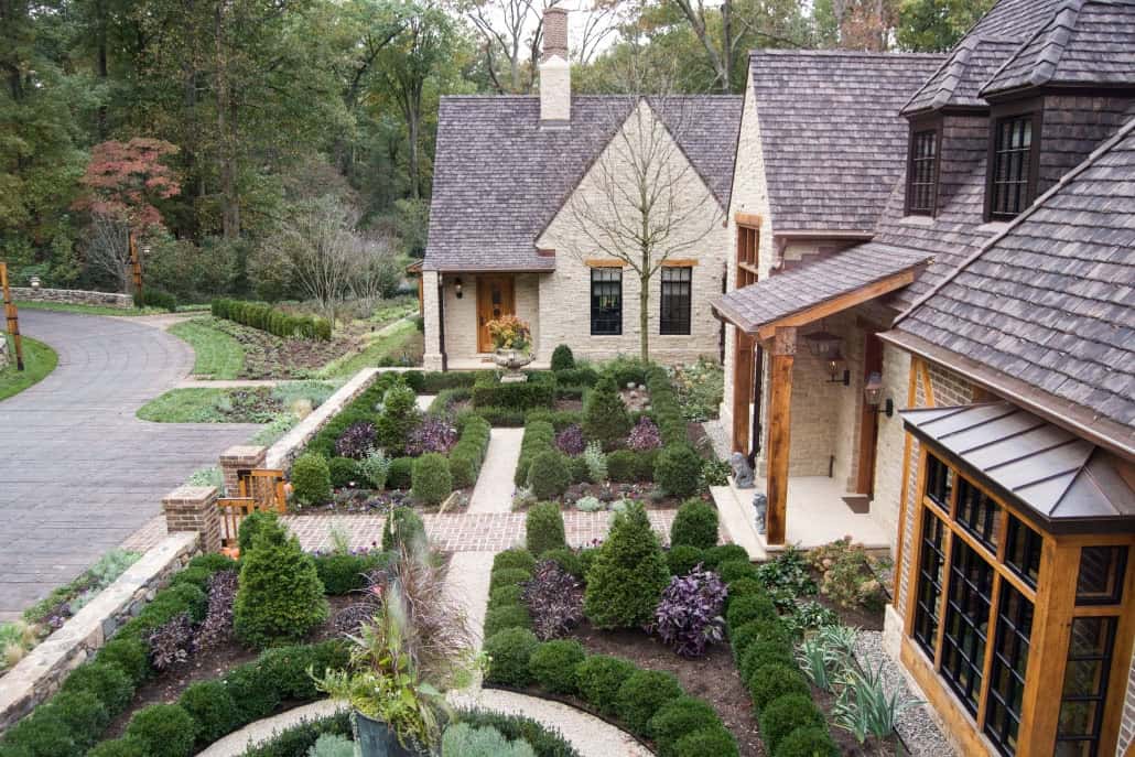 English Cotswold-inspired home exterior