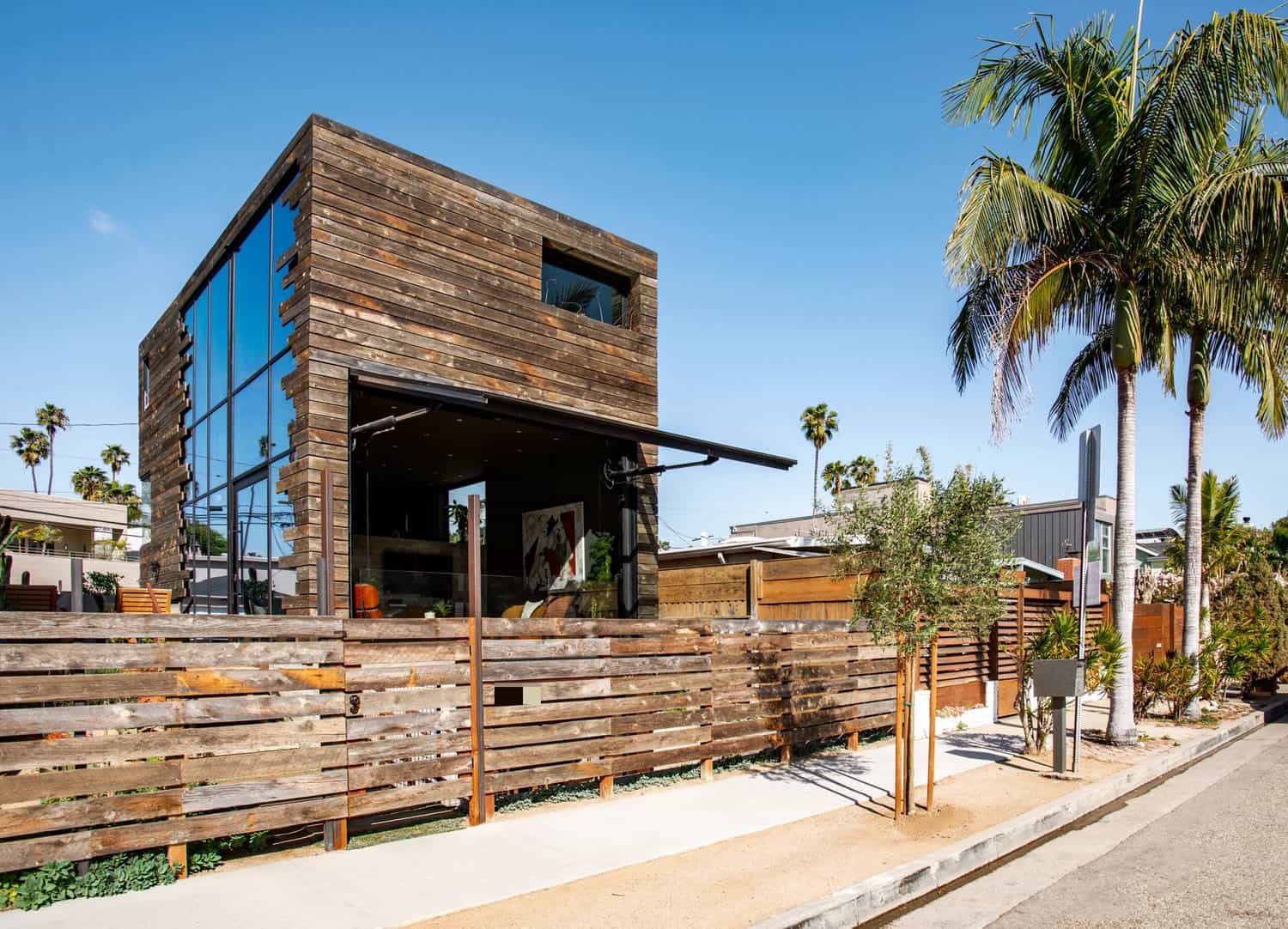 industrial style house exterior