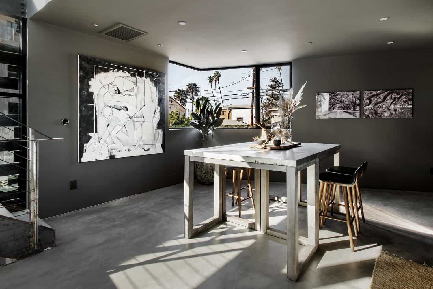 industrial style kitchen