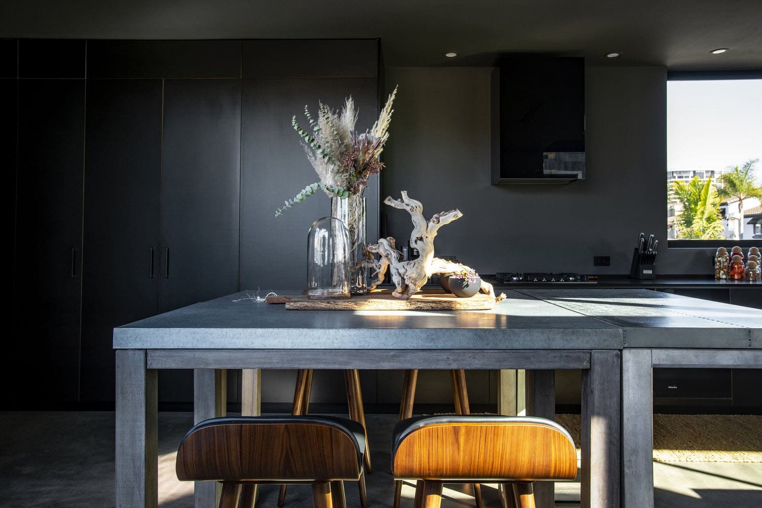 industrial style kitchen