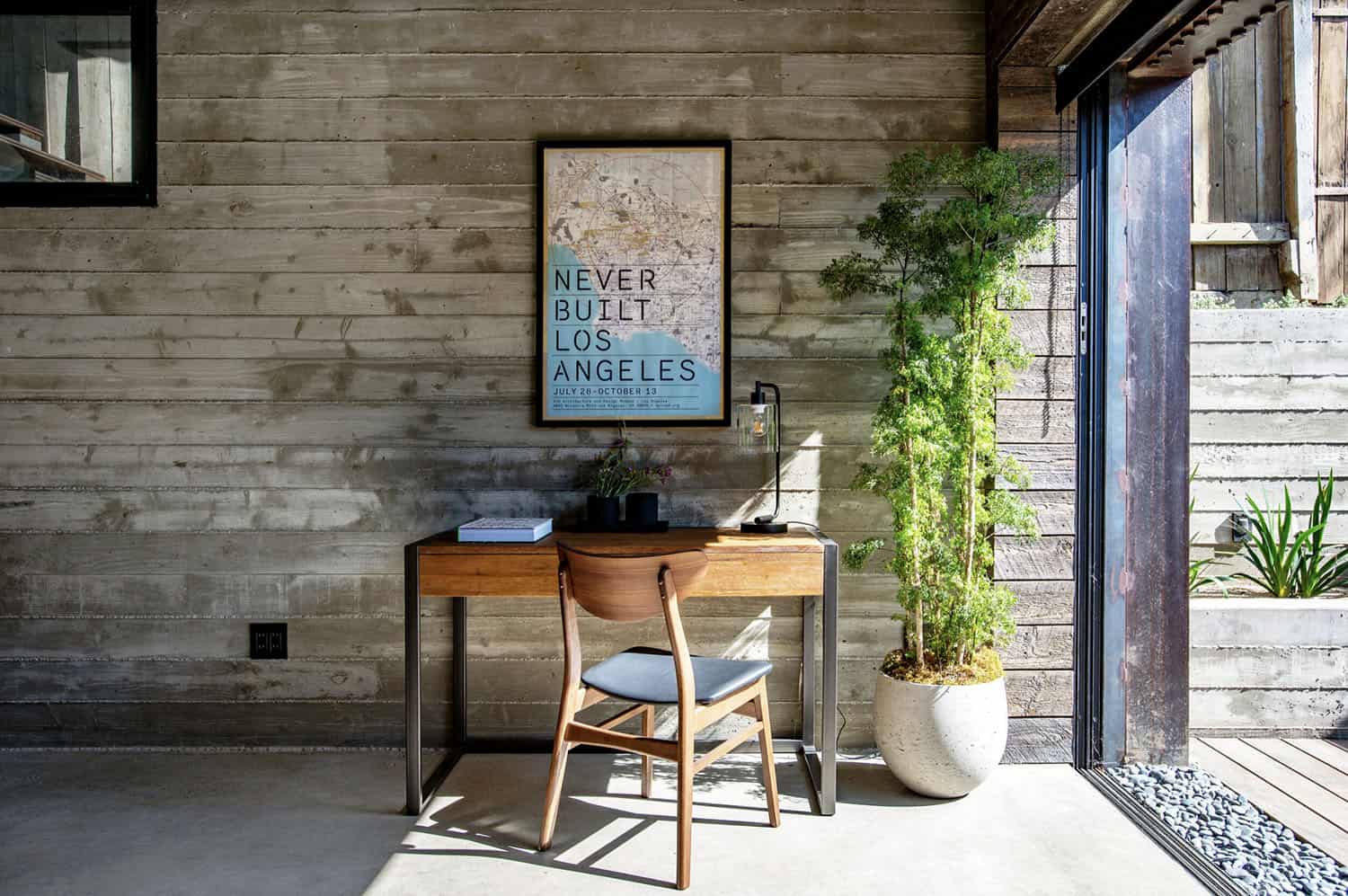 industrial style home office