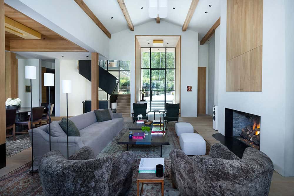 contemporary living room