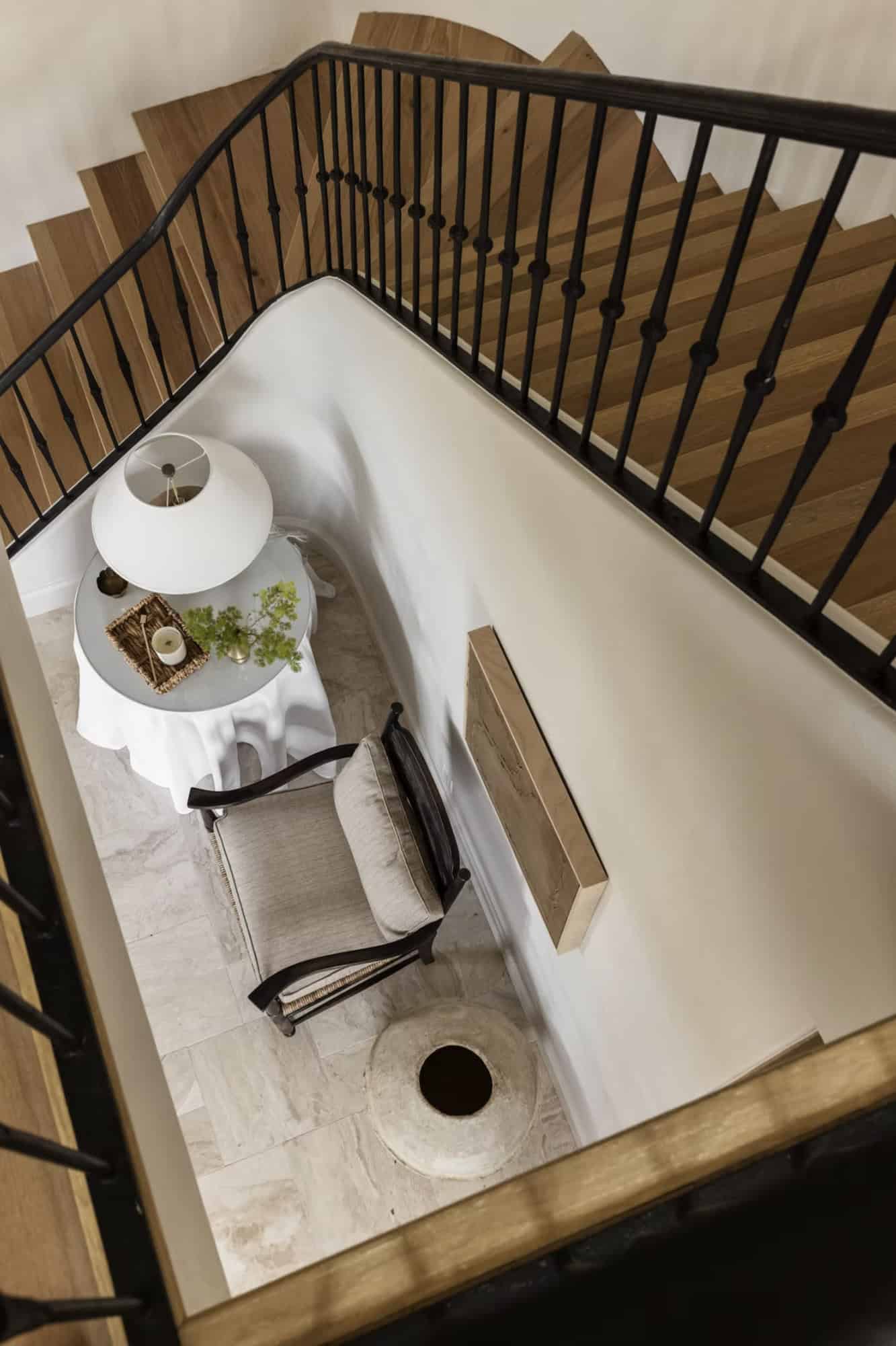 rustic modern style staircase