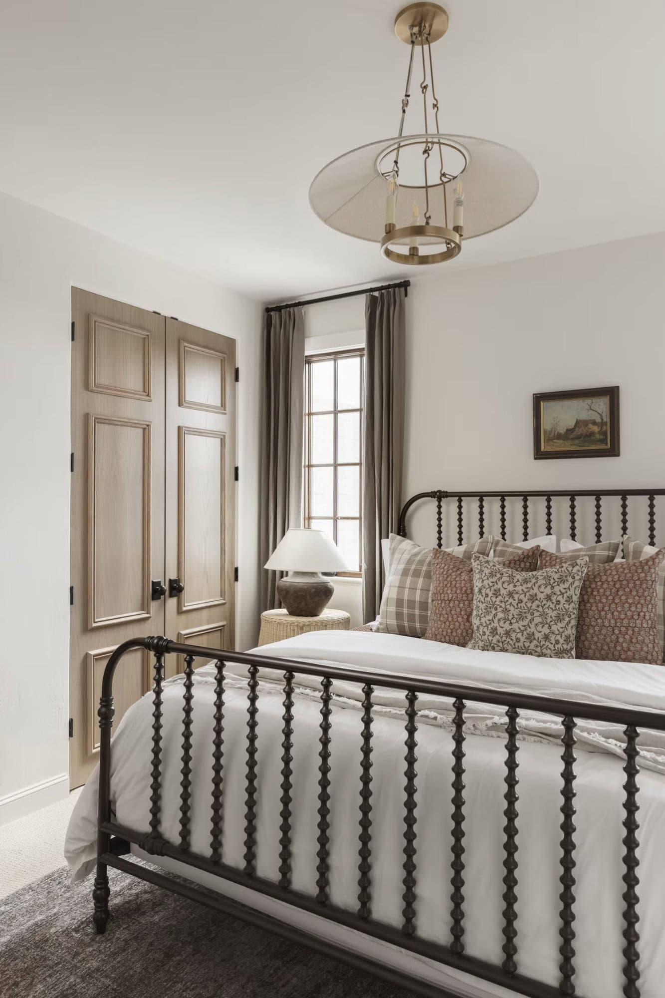 rustic modern style bedroom