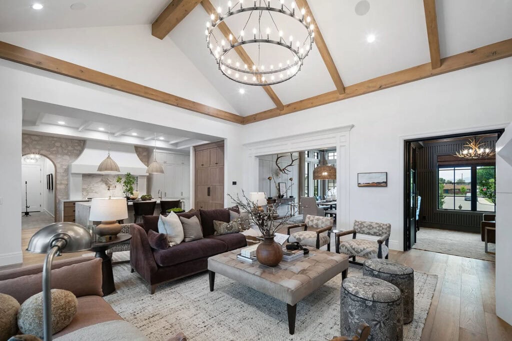 A European style dream home with phenomenal views of the Utah mountains