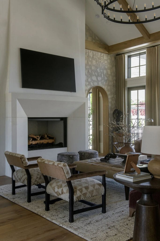 A European style dream home with phenomenal views of the Utah mountains