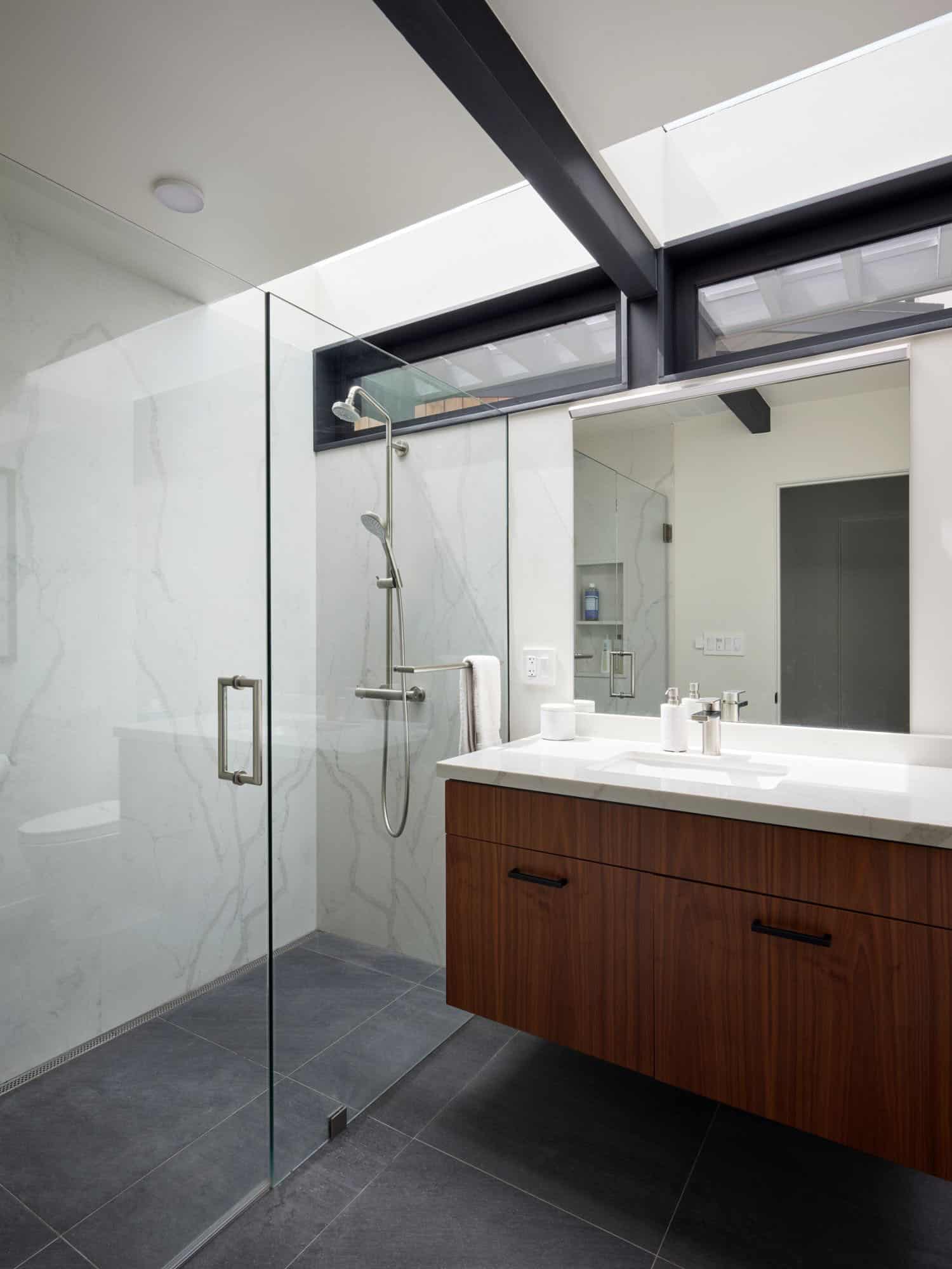 midcentury modern bathroom