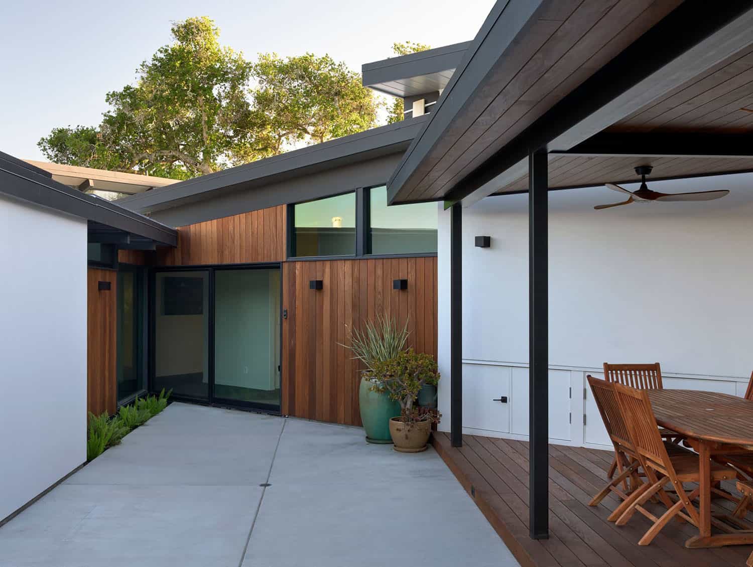 midcentury modern home exterior