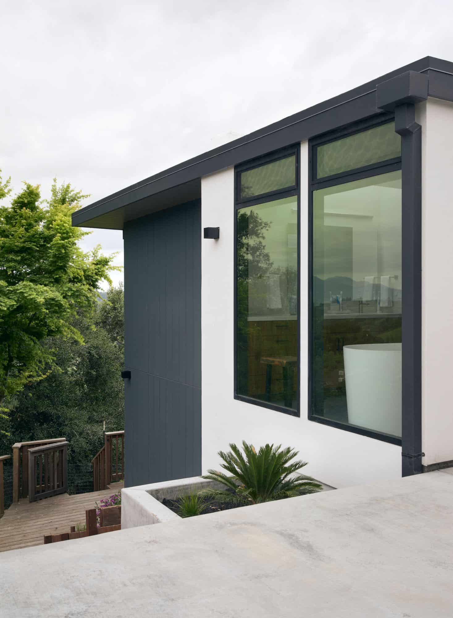 midcentury modern home exterior