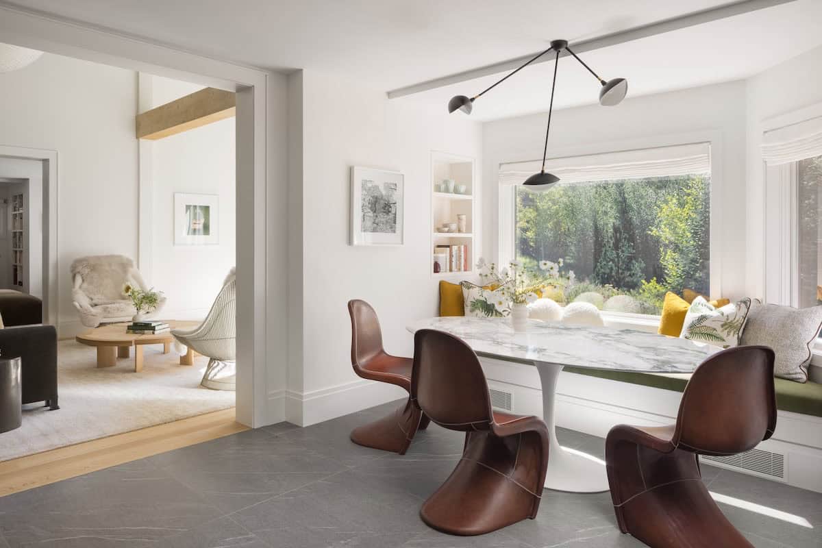 modern dining room