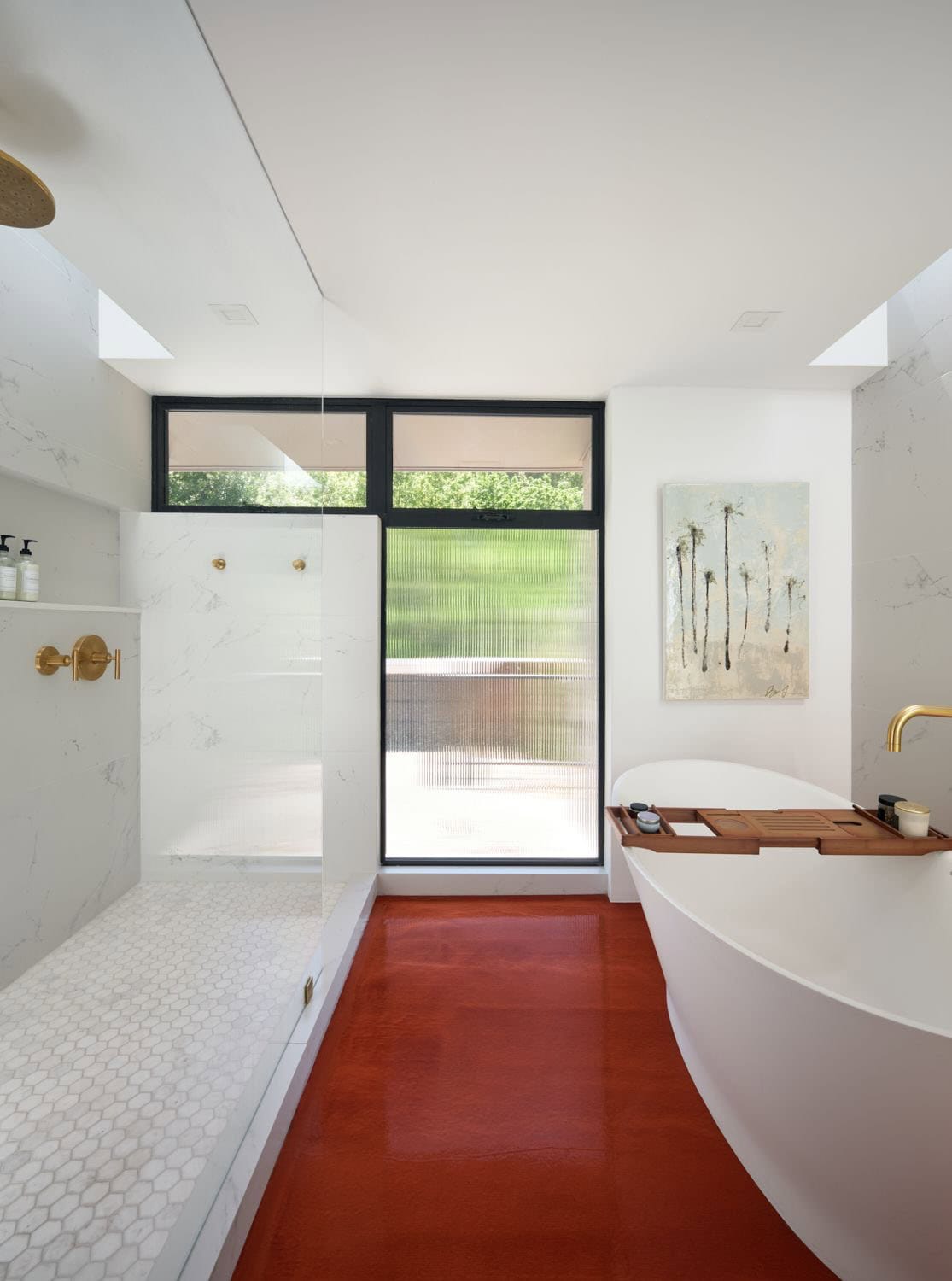 midcentury modern bathroom