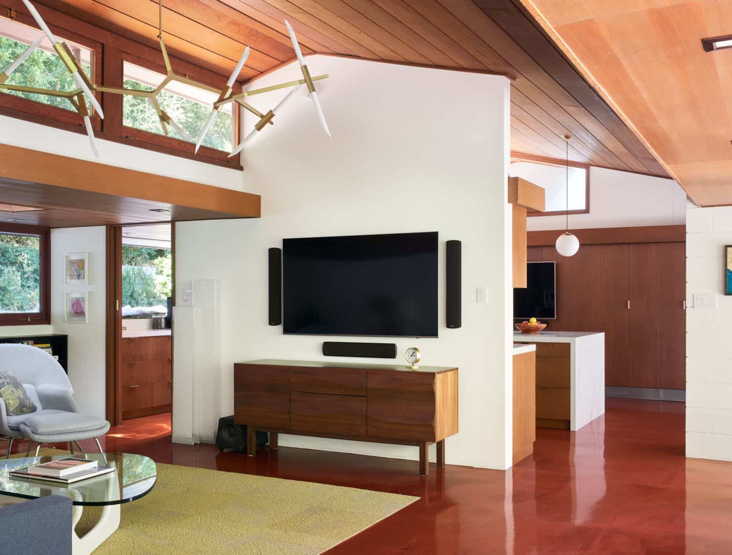 midcentury modern living room