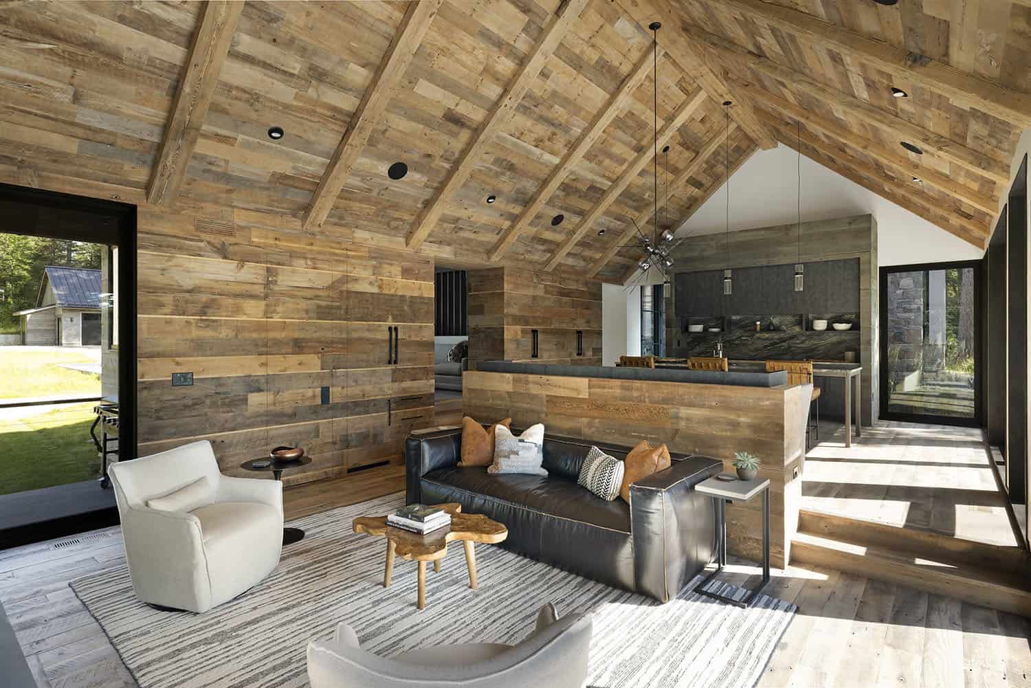 rustic living room