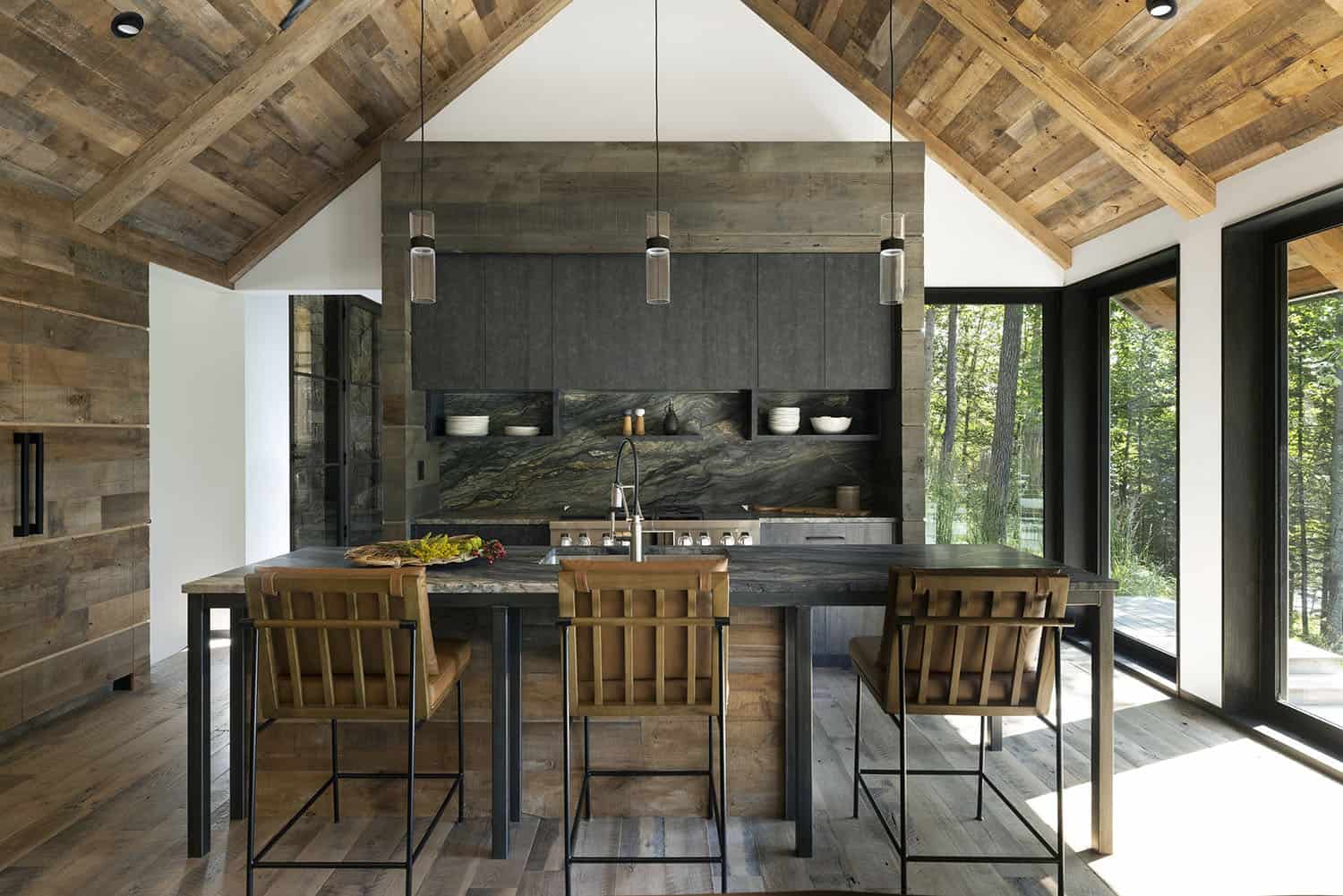 Modern rustic kitchen
