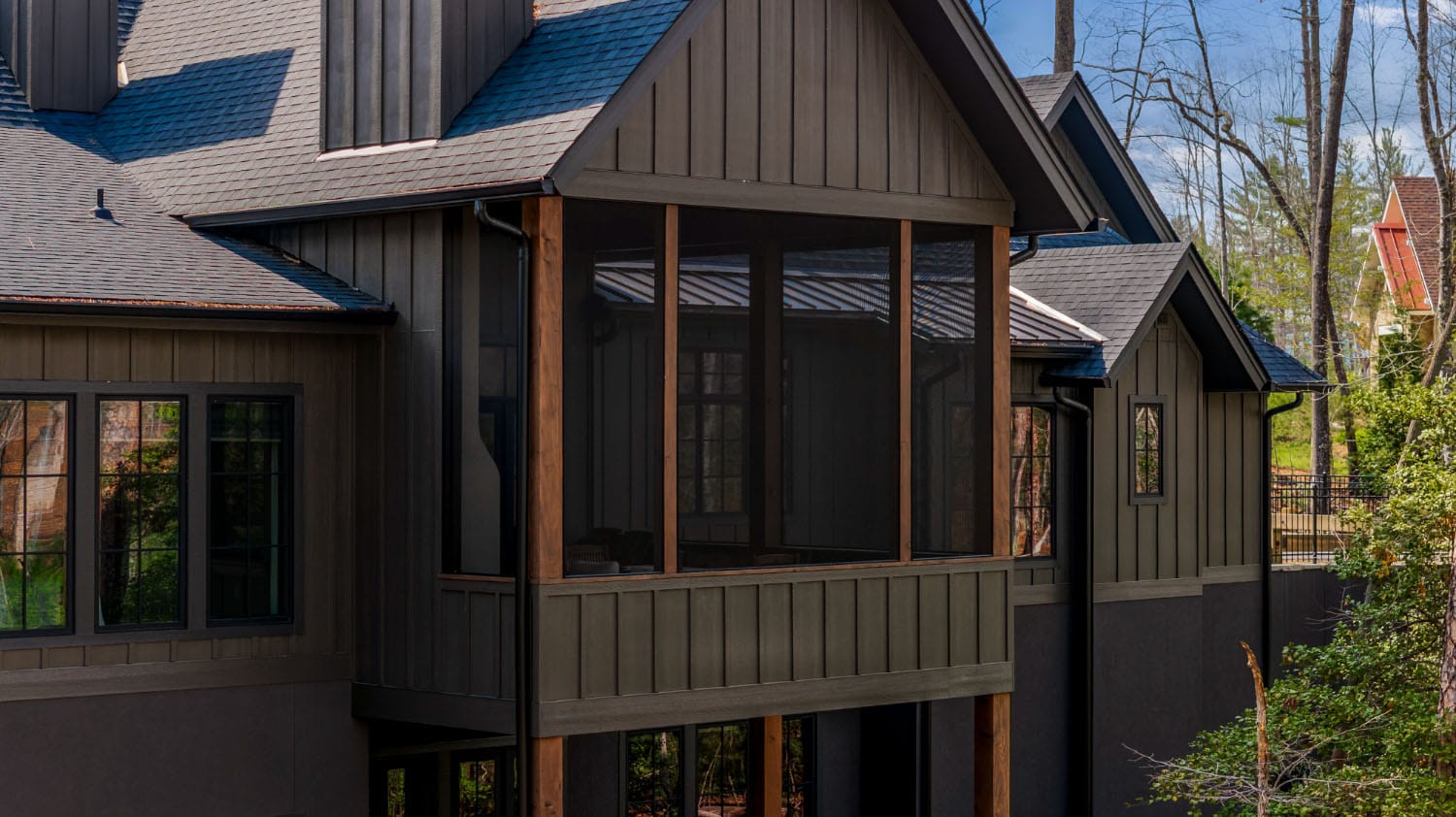 modern cottage style home exterior