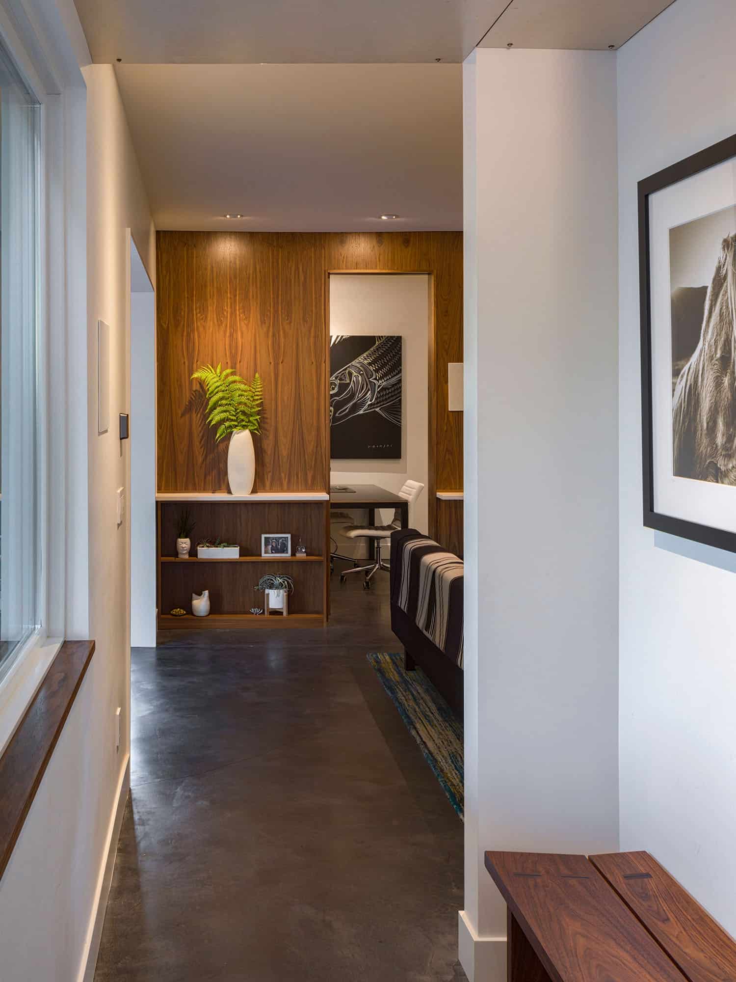 modern hallway