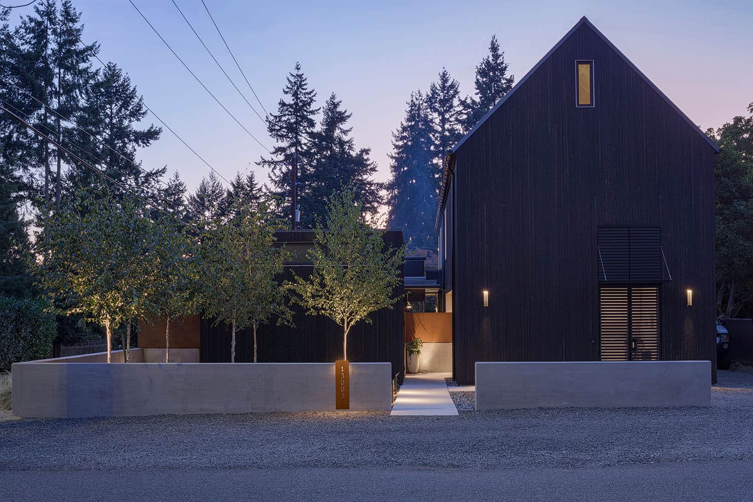 modern home exterior