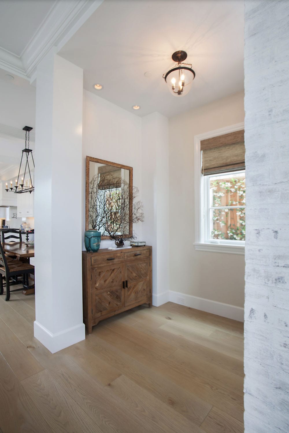 modern farmhouse style entry