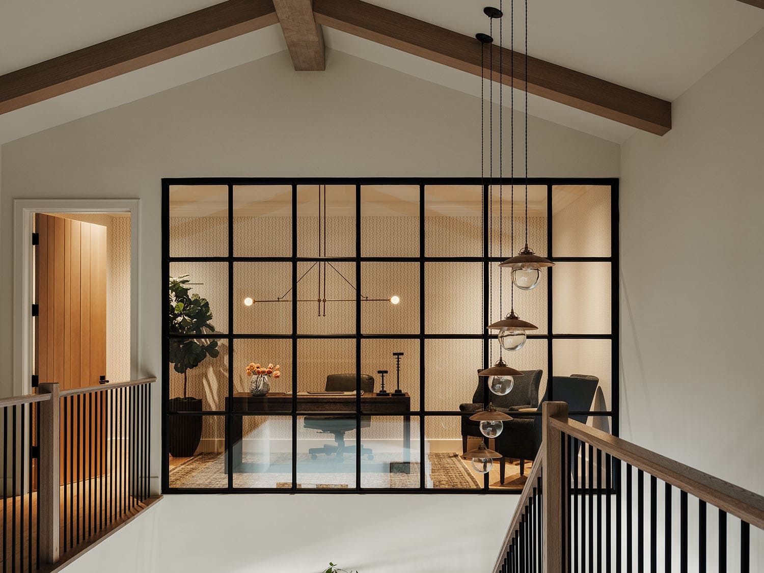 modern farmhouse style home office