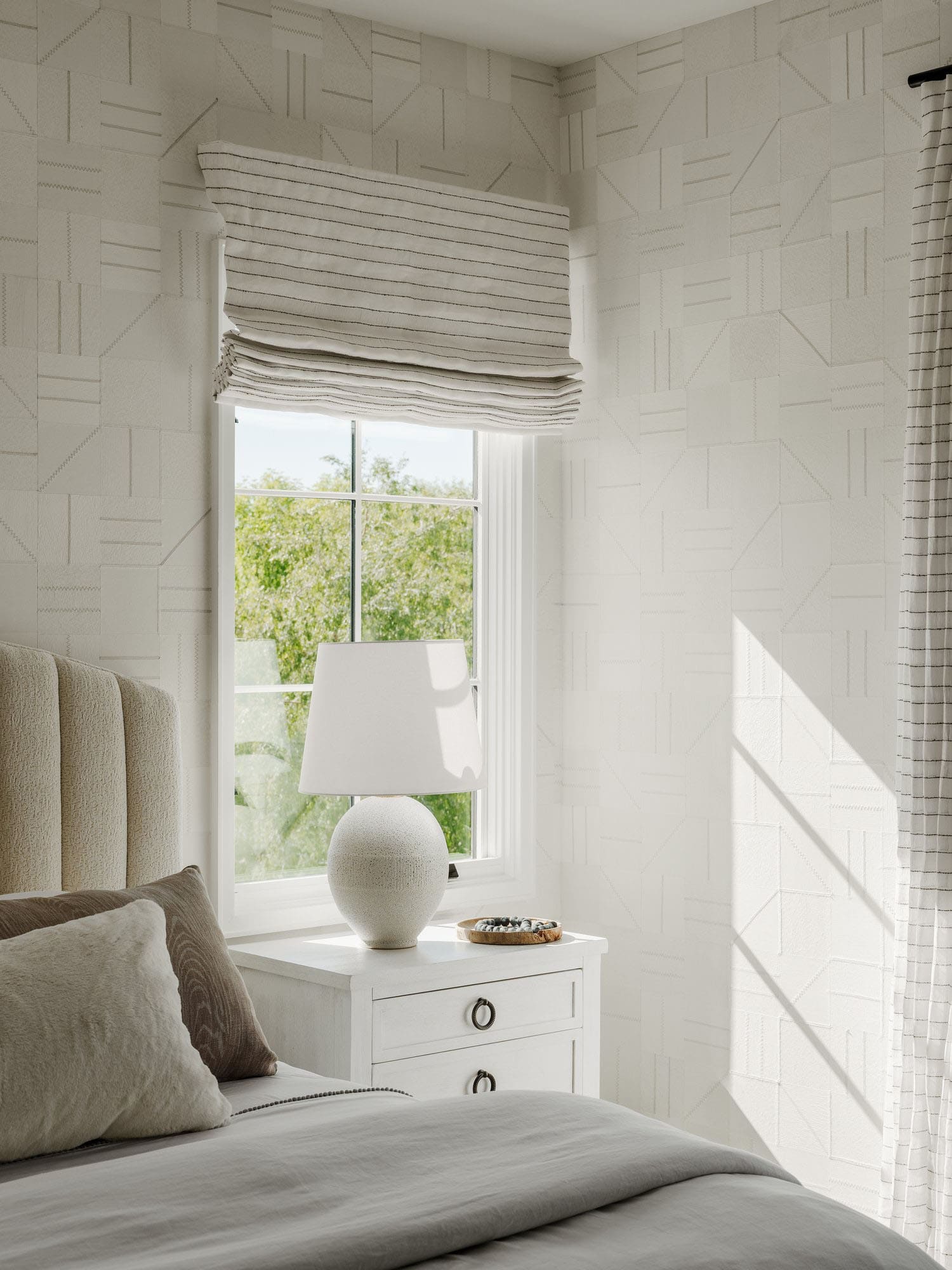 modern farmhouse style bedroom