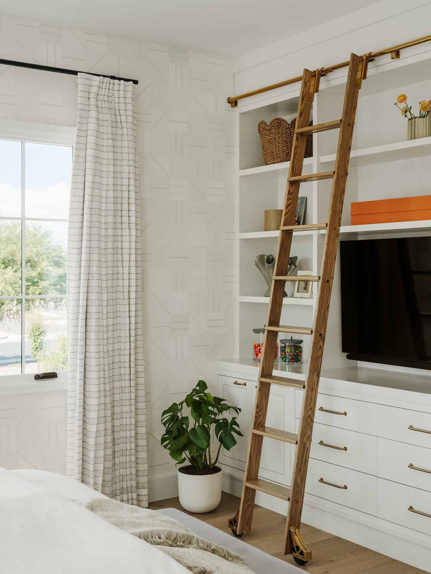 modern farmhouse style bedroom