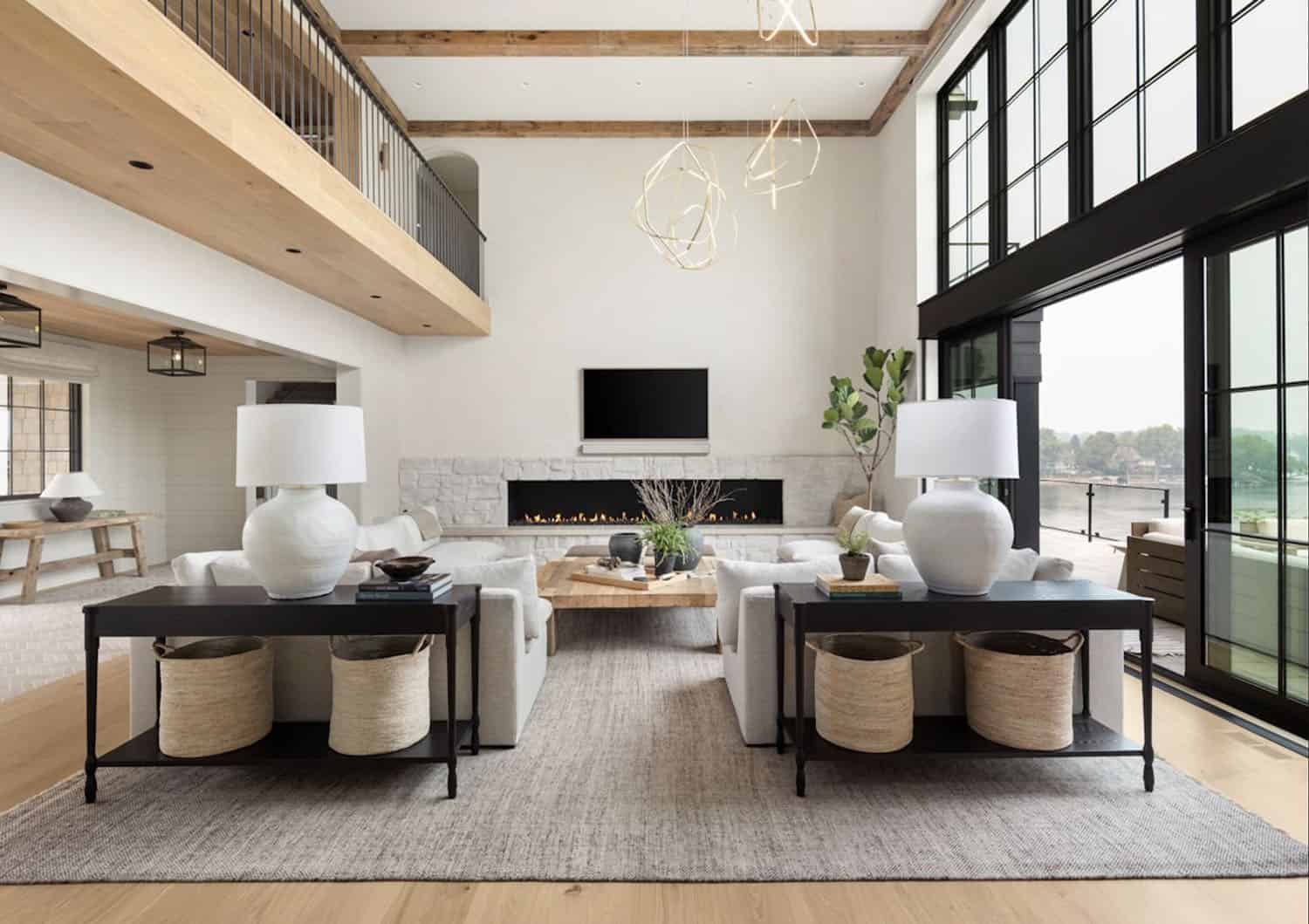 modern great room