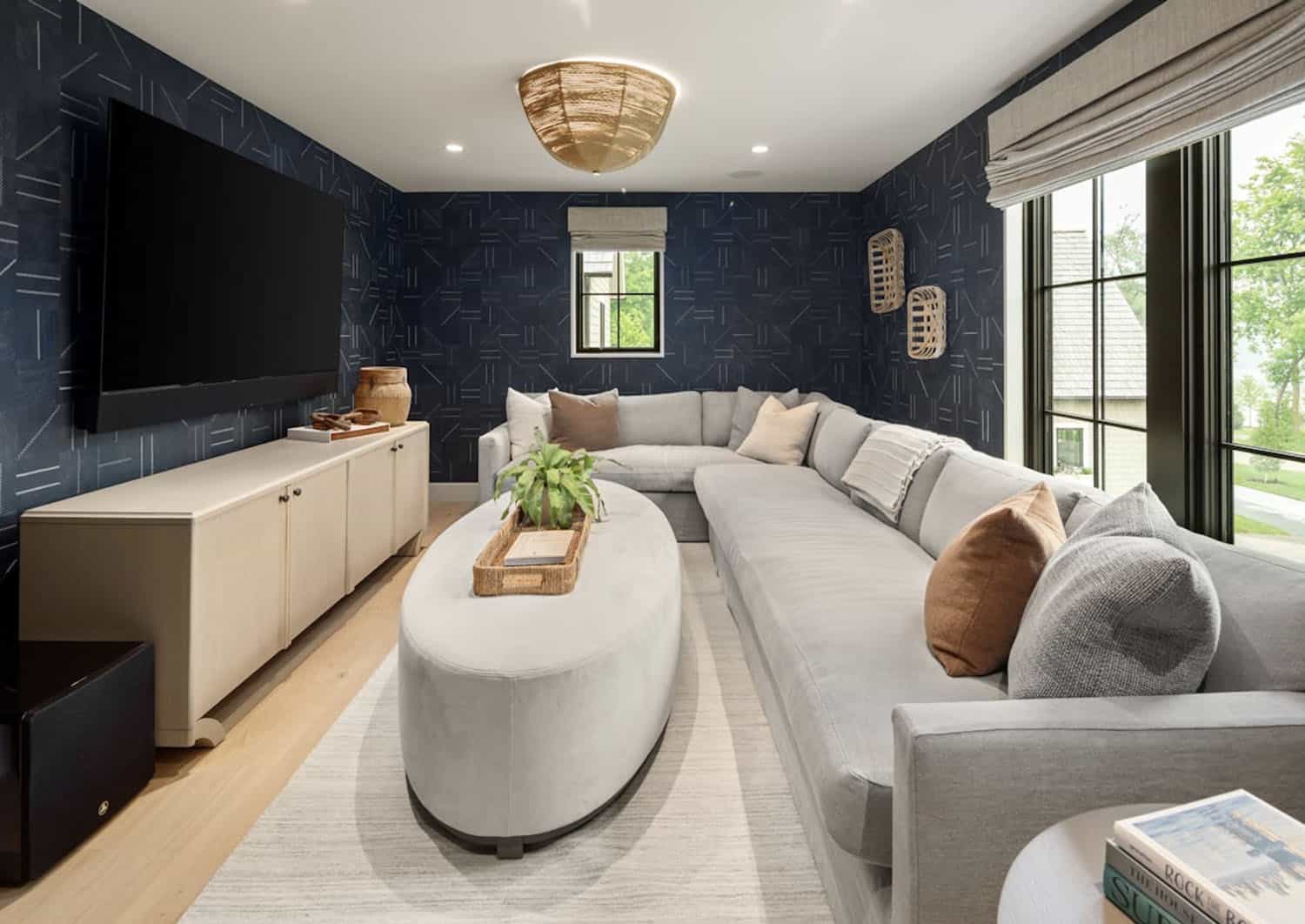 modern family room
