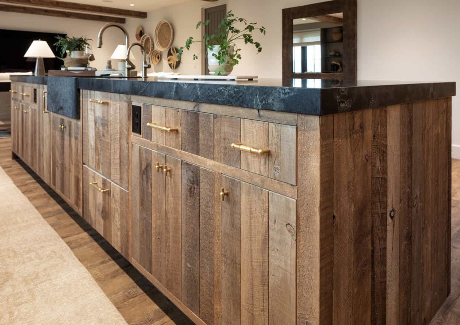 modern home bar